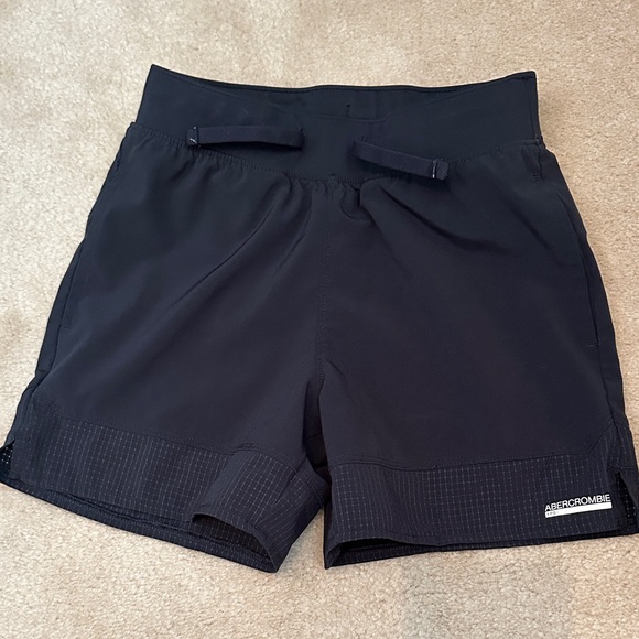 abercrombie kids Other - abercrombie kids Black Stretch Athletic Shorts
